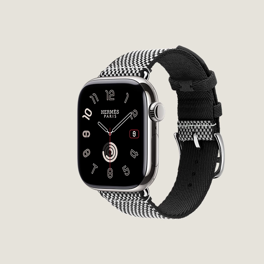 Hermès Caja Series 10 & Correa Apple Watch Hermès Single Tour 42 mm Toile H Solo queda un día