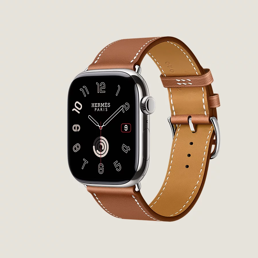 Hermès Caja Series 10 & Correa Apple Watch Hermès Single Tour 46 mm 2025