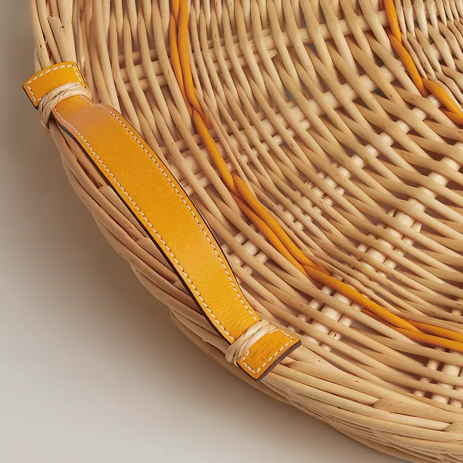 Hermès Bandeja redonda Oseraie Color tamaño mediano Tienda de fábrica
