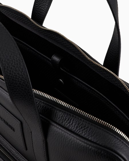 Armani Bolso modelo business de piel abatanada ÚLTIMAS EDICIONES
