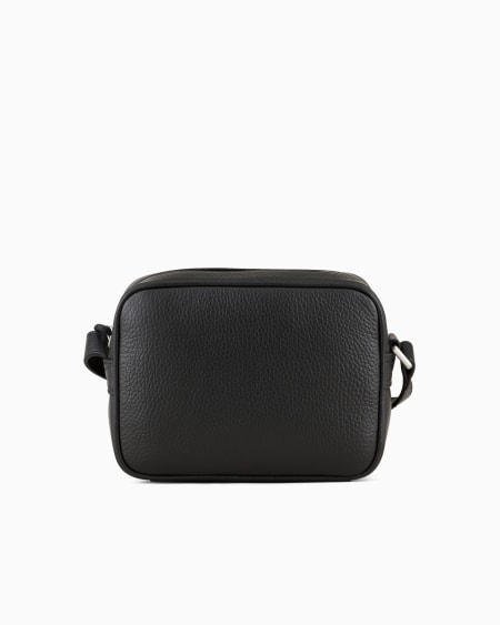 Armani Funda para cámara de piel abatanada con bandolera Precio de fábrica