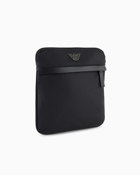 Armani Bandolera plana de nailon reciclado ASV Envío internacional gratuito