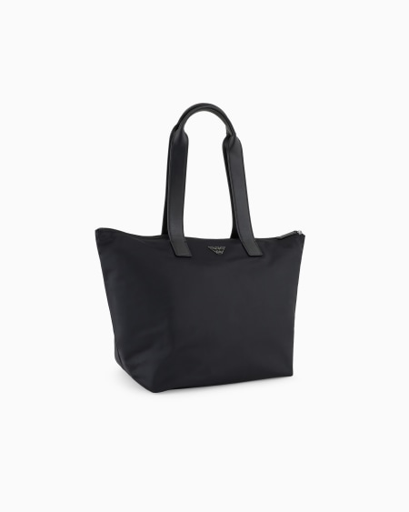Armani Bolso shopper mediano de nailon reciclado ASV Ahorra y exporta