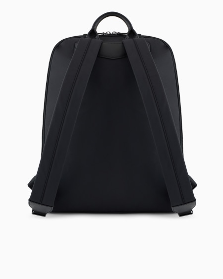 Armani Mochila redonda de nailon reciclado ASV Libre de impuestos