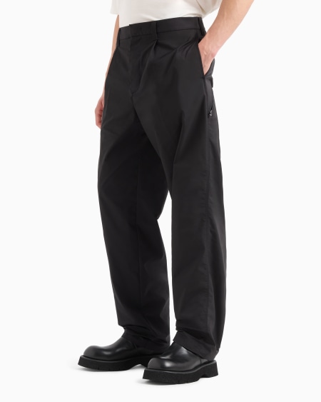 Armani Pantalones de tejido técnico con bolsillo con cremallera Grandes ahorros