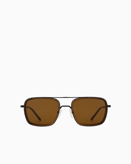 Armani Gafas de sol de forma cuadrada para hombre