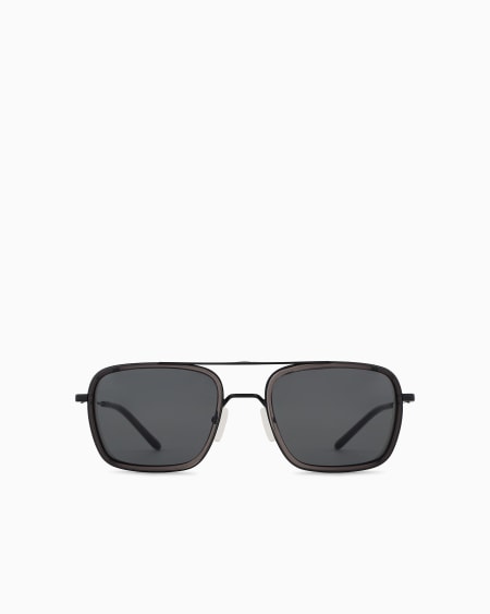 Armani Gafas de sol de forma cuadrada para hombre