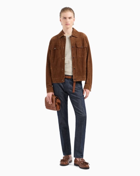 Armani Vaqueros J06 slim fit de cómodo denim Precio de fábrica