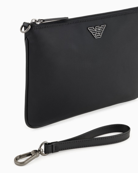 Armani Bolso de mano en nailon reciclado ASV Promoción trimestral