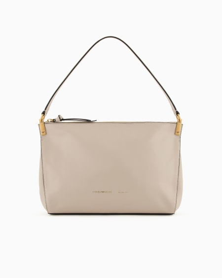 Armani Bolso de mano mediano de piel lisa