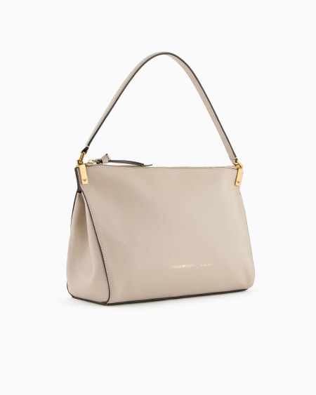 Armani Bolso de mano mediano de piel lisa Ofertas especiales