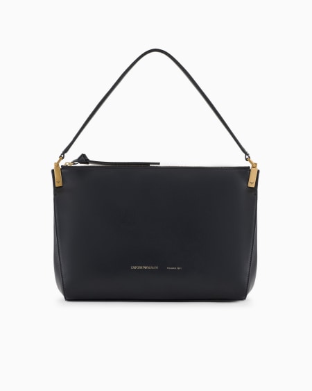 Armani Bolso de mano mediano de piel lisa