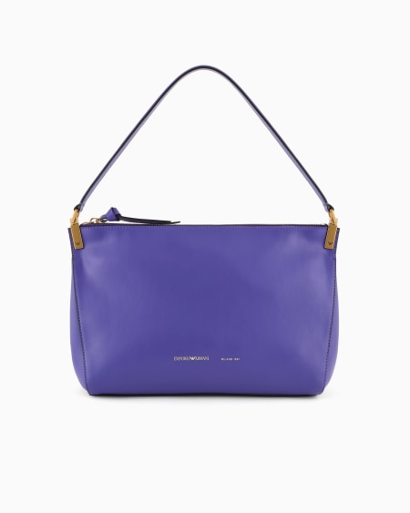 Armani Bolso de mano mediano de piel lisa