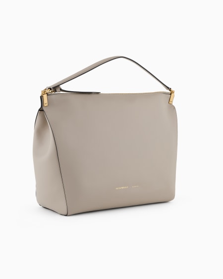 Armani Bolso de mano grande de piel lisa Precio ultrabajo