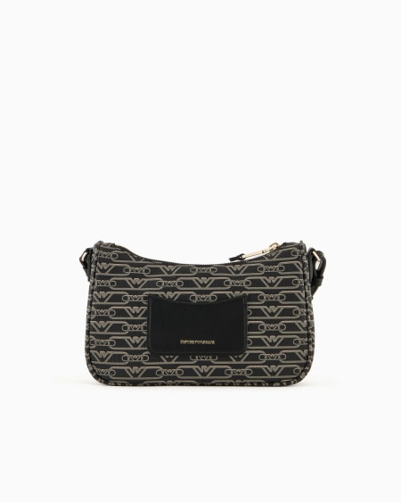 Armani Bolso baguette con estampado integral de monograma Gran oferta