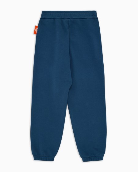 Armani Pantalones de chándal holgados de punto orgánico con estampado Manga Bear Crew ASV Últimos 2 días