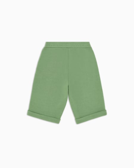 Armani Bermudas holgadas de punto orgánico con estampado Manga Bear Crew ASV Superdescuento