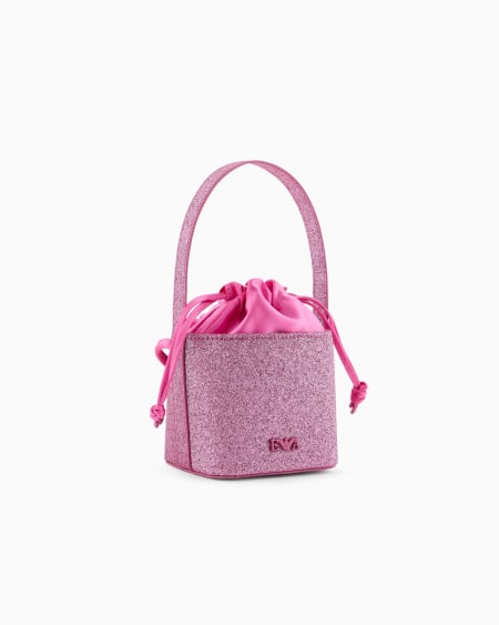 Armani Bolso bandolera con purpurina y cordón Precios de Black Friday