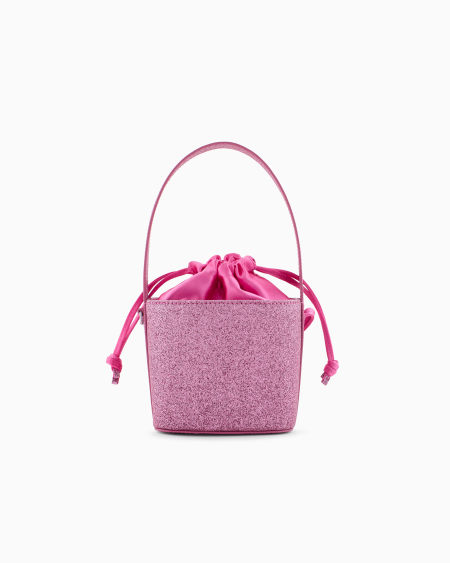 Armani Bolso bandolera con purpurina y cordón Precios de Black Friday