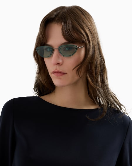 Armani Gafas de sol estilo ojo de gato para mujer Precio ultrabajo