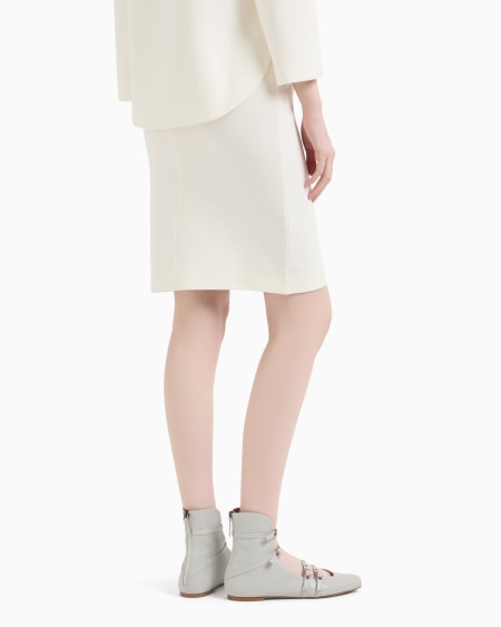 Armani Falda de tubo de punto ottoman Ventas relámpago