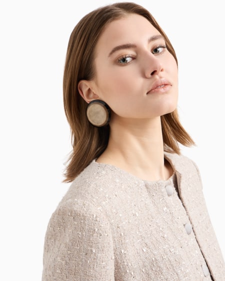 Armani Maxipendientes redondos brillantes Envío gratis