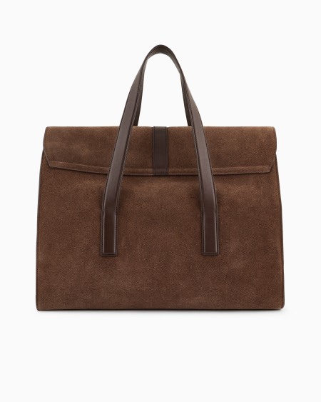 Armani Bolso de mano en ante con hebilla y bandolera Solo hoy