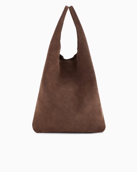 Armani Bolso de hombro hobo en ante Oferta especial de fábrica