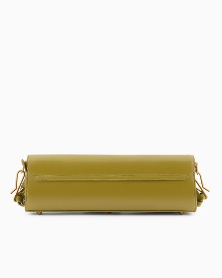 Armani Bolso de mano bandolera con solapa en piel lisa Promoción trimestral