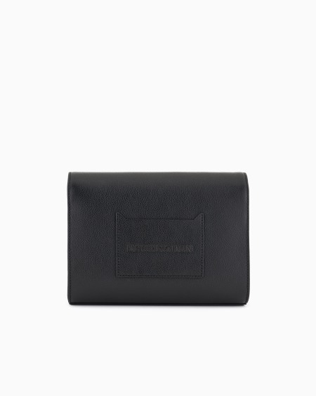 Armani Bolso bandolera de piel abatanada con solapa Limitado a 3 días