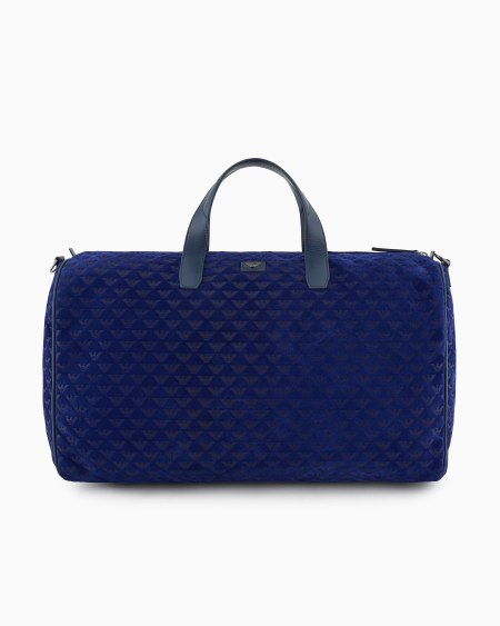 Armani Bolsa de ante con motivo de águila integral en relieve 2025