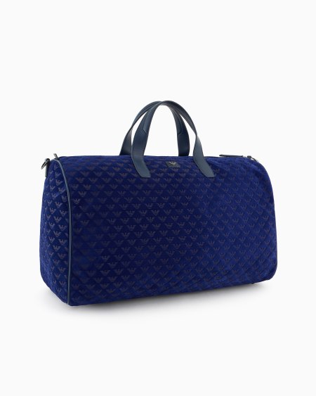 Armani Bolsa de ante con motivo de águila integral en relieve 2025