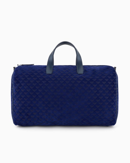 Armani Bolsa de ante con motivo de águila integral en relieve 2025