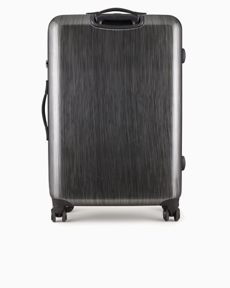 Armani Maleta de cabina grande en ABS y maxiáguila en relieve Outlet online