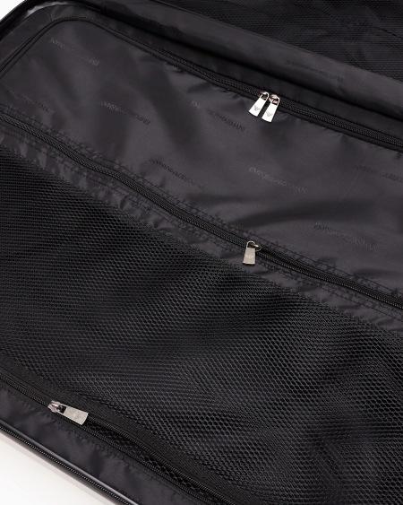 Armani Maleta de cabina grande en ABS y maxiáguila en relieve Outlet online