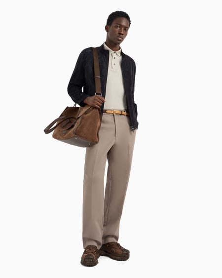 Armani Pantalones chinos de lona Últimos 2 días