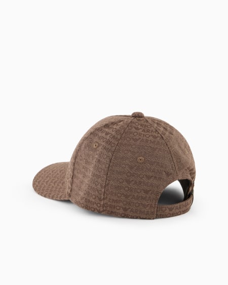 Armani Gorra de béisbol en nailon con inscripción integral de logotipo en tejido jacquard Solo hoy