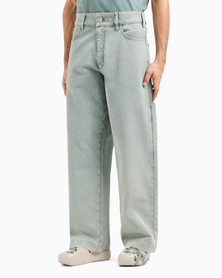 Armani Pantalones cargo de canneté con efecto vintage cápsula Peace ASV Envío internacional gratuito