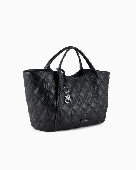Armani Maxibolso shopper efecto napa acolchada Ofertas
