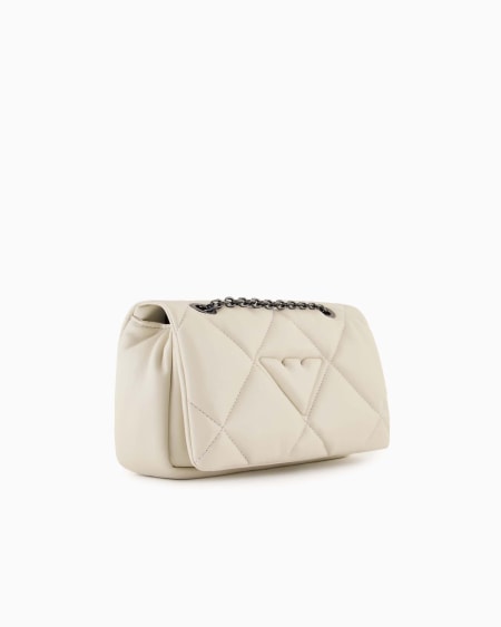 Armani Minibolso bandolera con solapa efecto napa acolchada Tienda