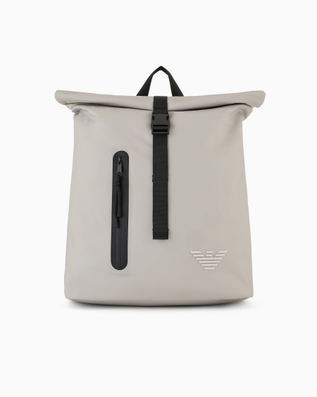 Armani Mochila en nailon reciclado con cincha ASV Últimos 3 días