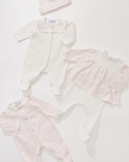 Armani Set de regalo con jersey y pantalones con pies de punto interlock con inscripción integral ÚLTIMAS EDICIONES