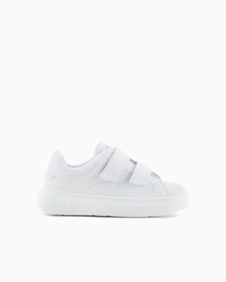 Armani Deportivas de piel con velcro Últimos 2 días