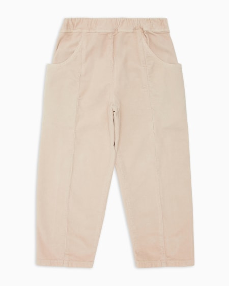 Armani Pantalones de pana con cintura elástica Promoción trimestral