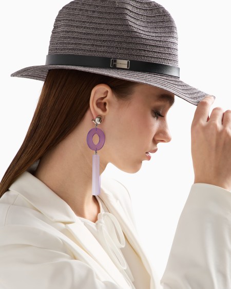 Armani Gorro de cáñamo trenzado con cinta Oferta especial de fábrica