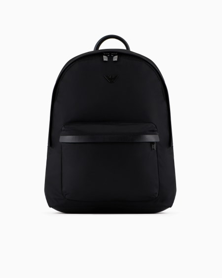 Armani Mochila de nailon reciclado ASV