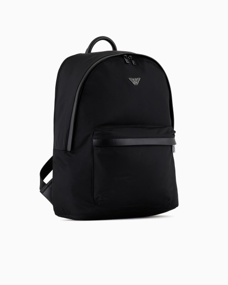 Armani Mochila de nailon reciclado ASV Descuentos del mes