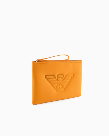 Armani Bolso de mano de playa con maxiáguila Essential Ofertas de temporada