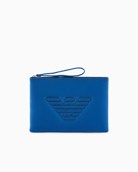 Armani Bolso de mano de playa con maxiáguila Essential Ofertas especiales