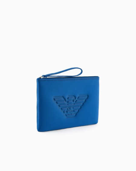 Armani Bolso de mano de playa con maxiáguila Essential Ofertas especiales